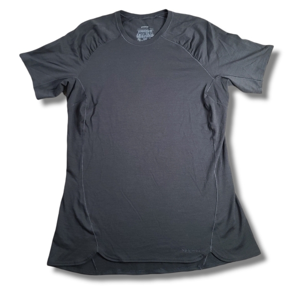 Patagonia black active compression t-Shirt - Picture 1 of 3
